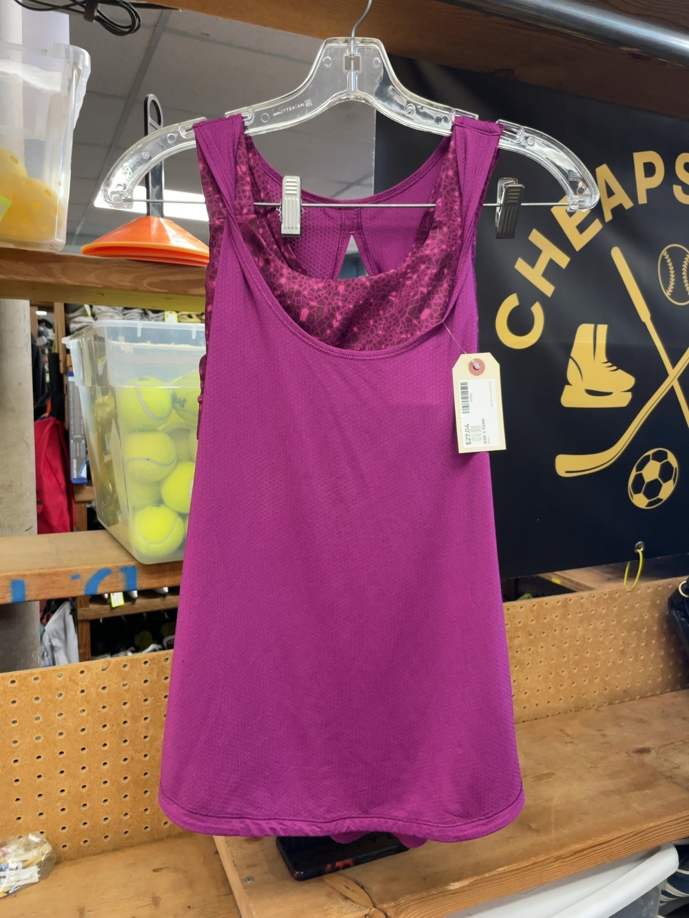 Lululemon Athletic Tank Top Size 4 Pink